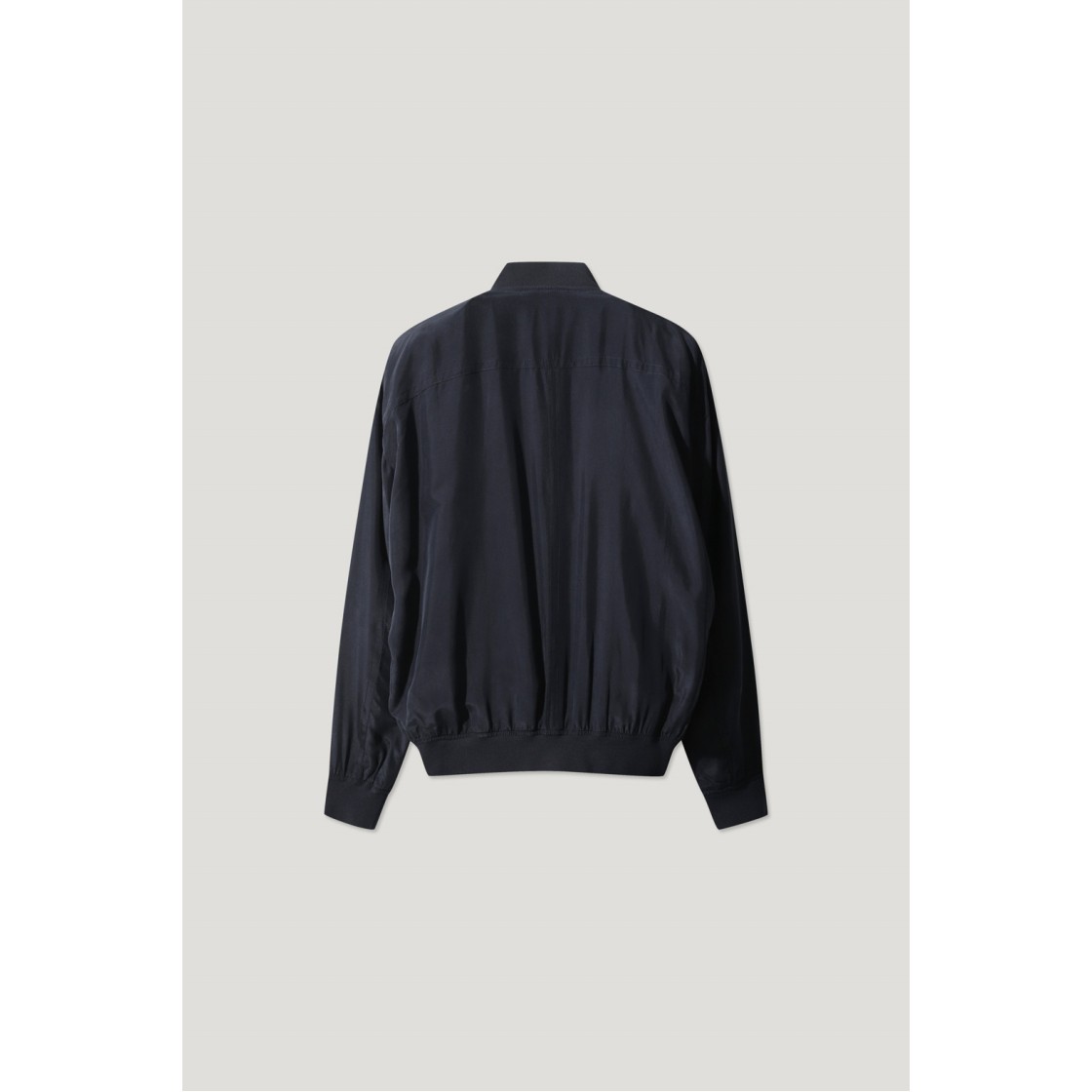 이로 킬리안 실크 블루종 점퍼 네이비(Iro Kylian Silk Blouson Jumper Navy) - 3