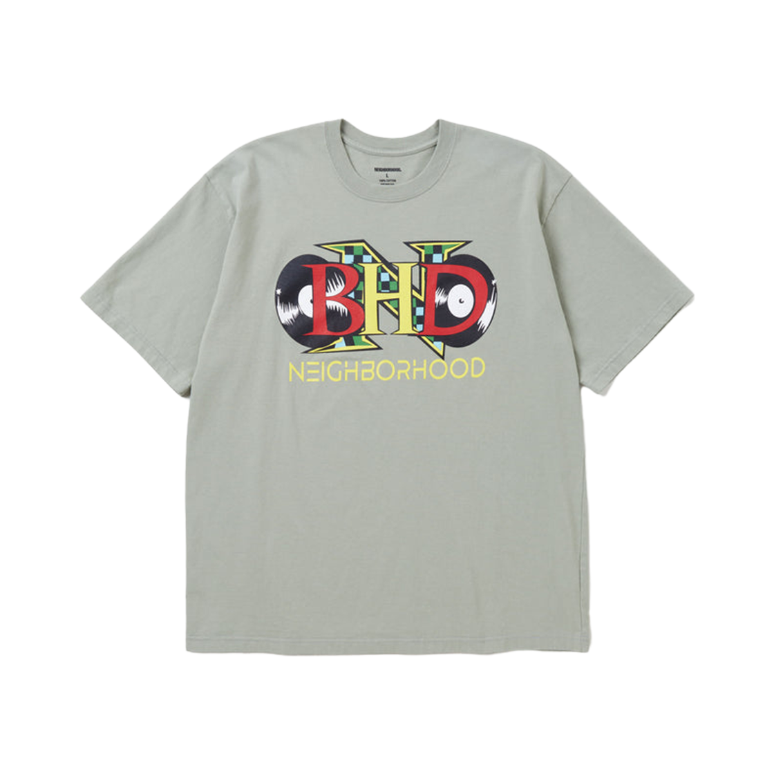 Neighborhood T-Shirt S/S-22 Sage Green 상세 이미지 1