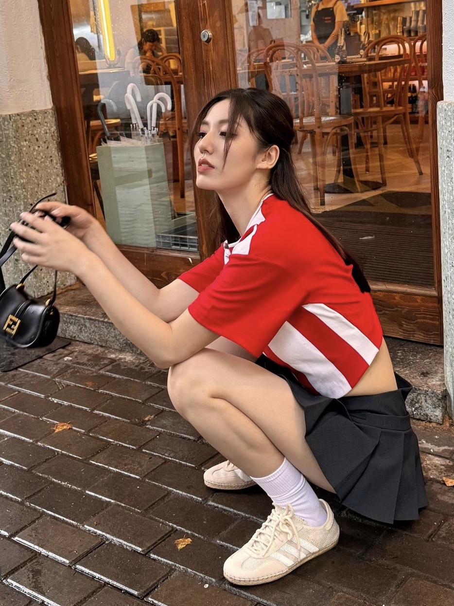 Adidas x Clot Gazelle Halo Ivory Cloud White 착용 스타일 - 1