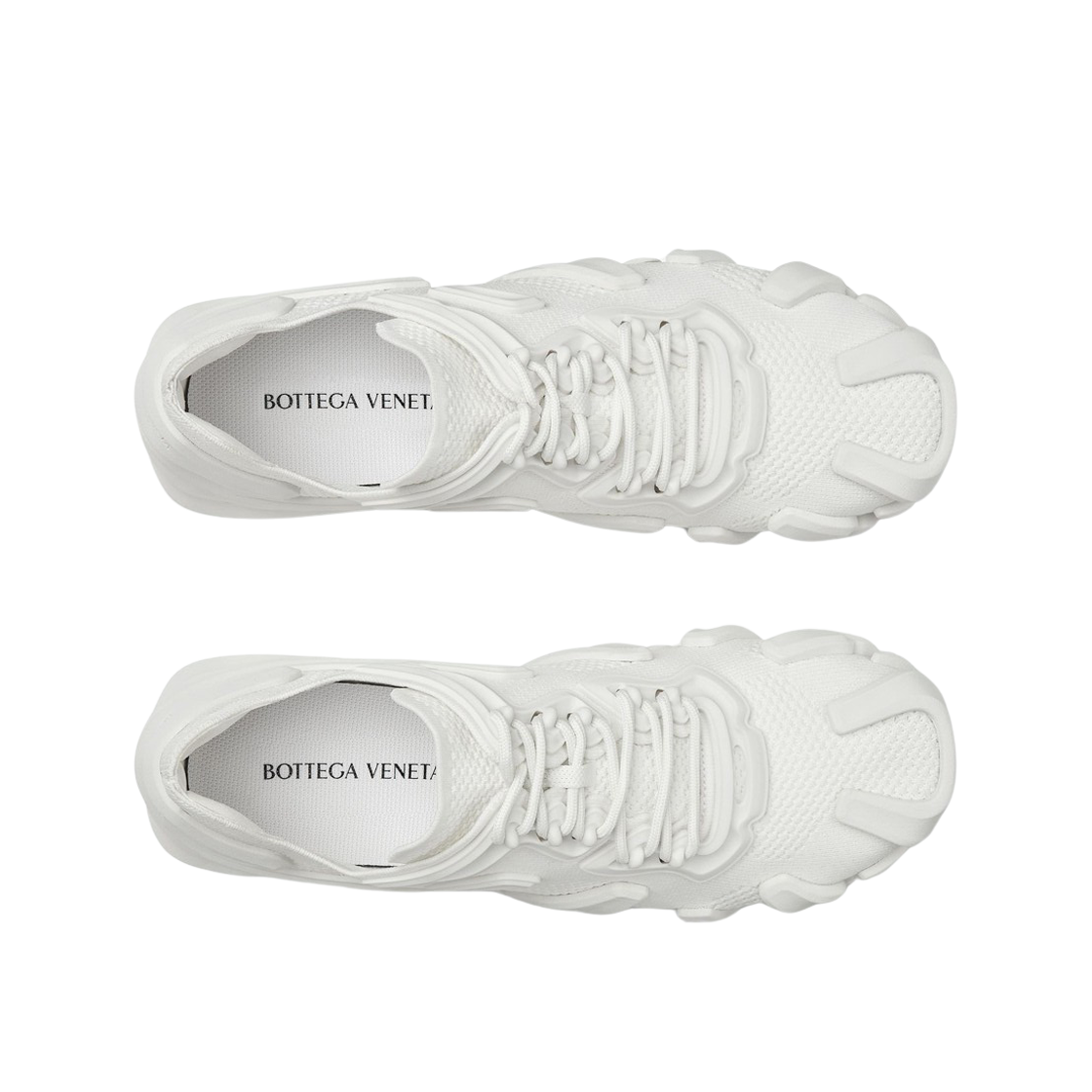 보테가 베네타 플렉스 스니커즈 옵틱 화이트(Bottega Veneta Flex Sneakers Optic White) - 2