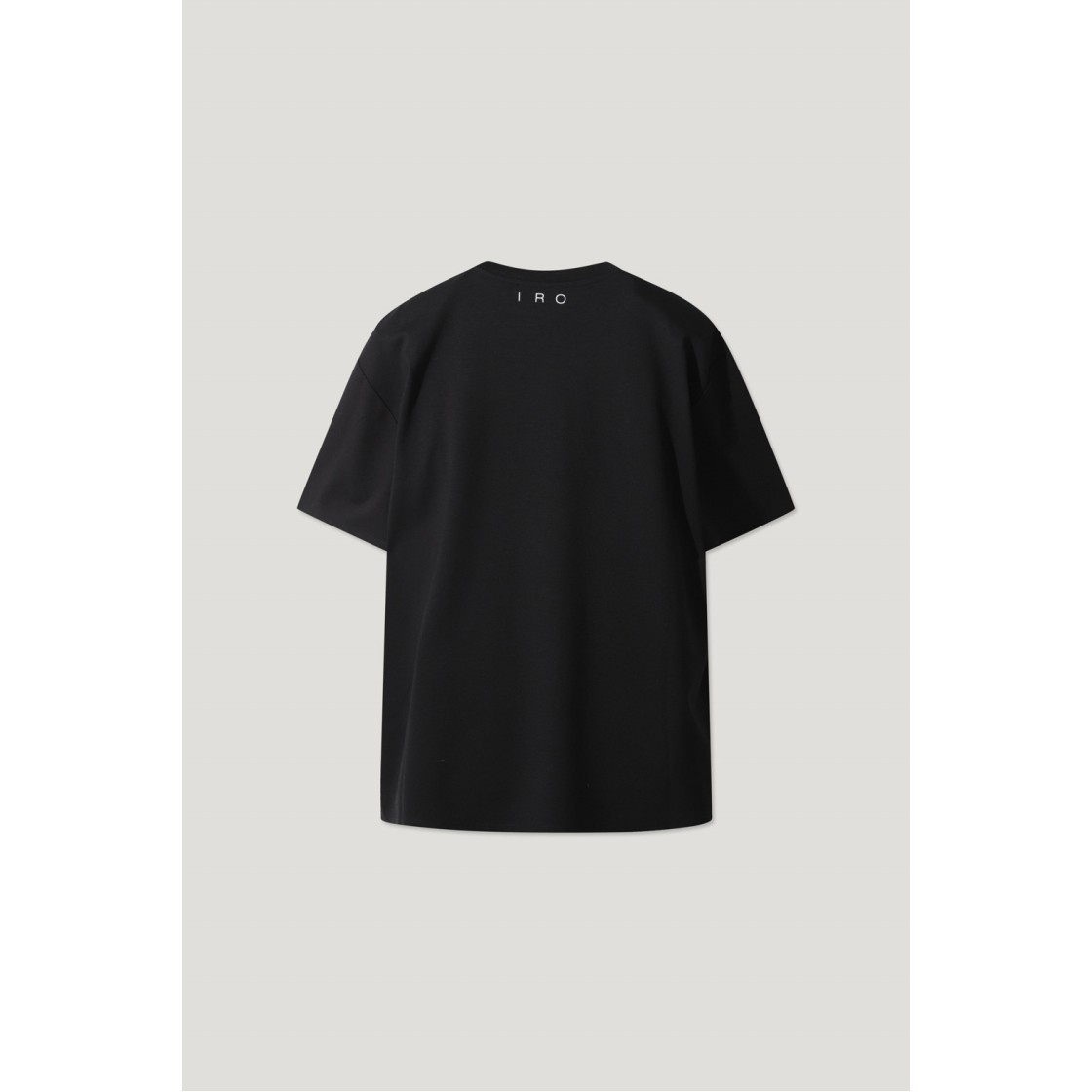 이로 알로이스페 오버핏 아이코닉 로고 반팔 티셔츠 블랙(Iro Aloispe Over Fit Iconic Logo Short Sleeves T-Shirt Black) - 3