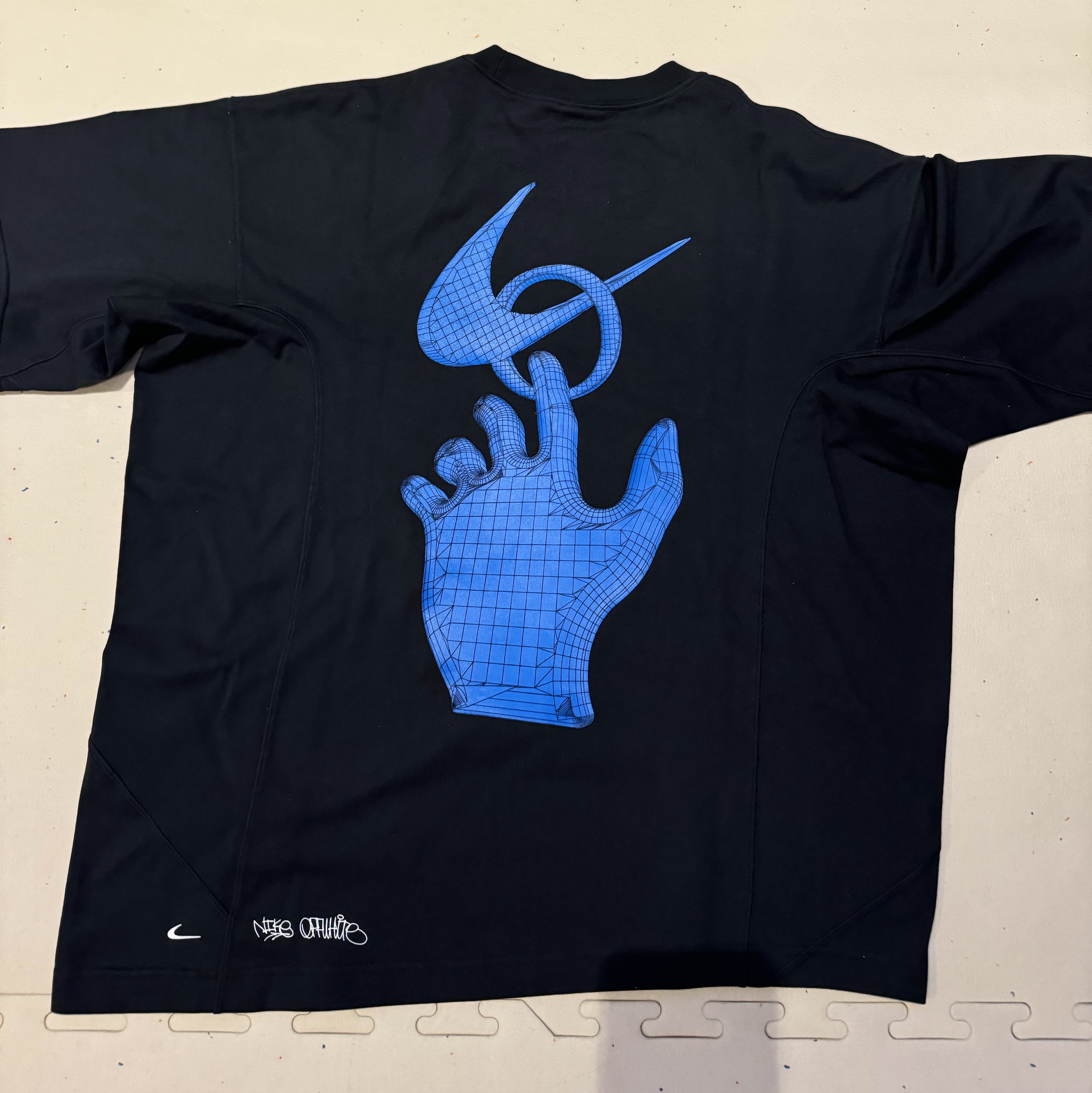 Nike x Off-White NRG T-Shirt Black - Asia 착용 스타일 - 1