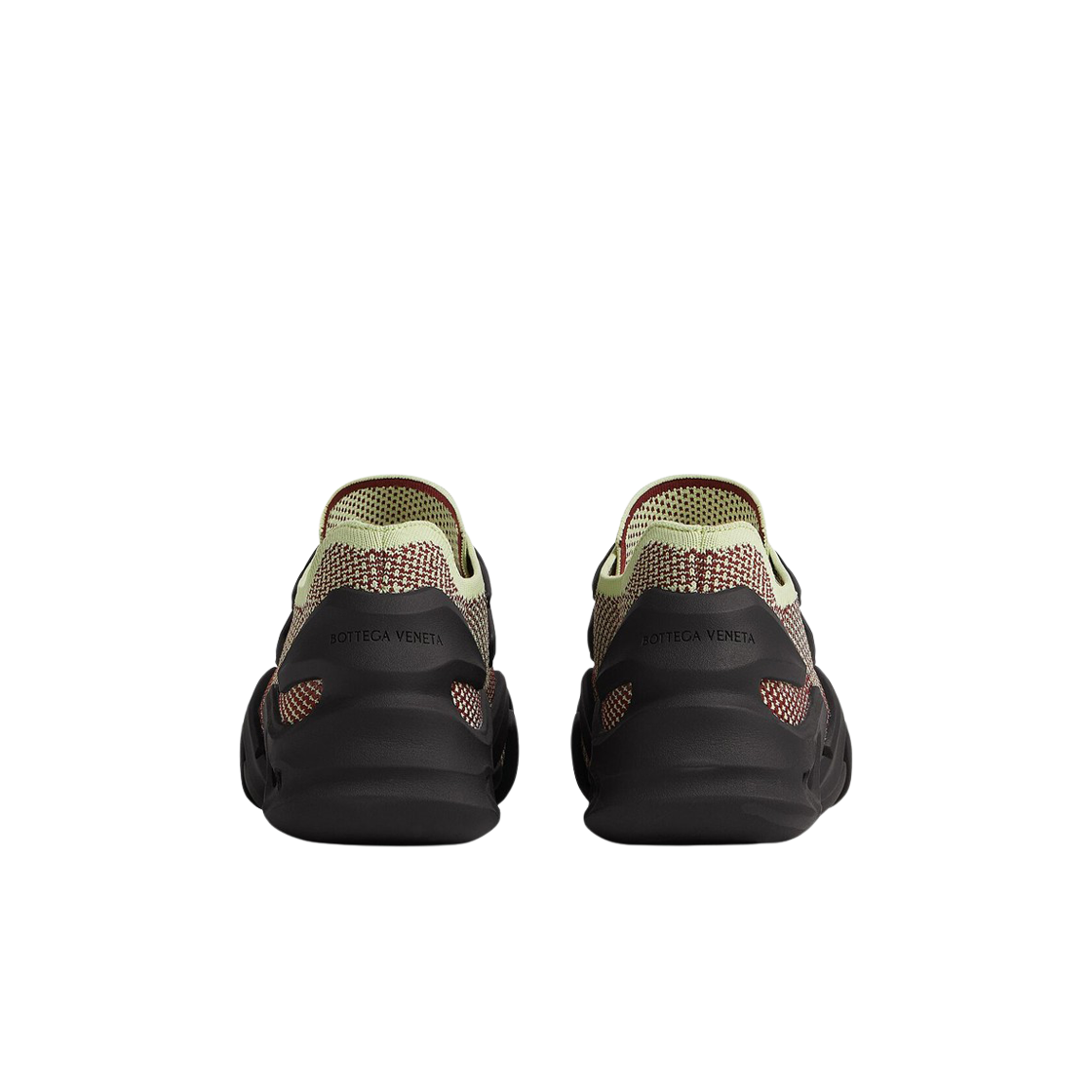 보테가 베네타 플렉스 스니커즈 레몬 워시드 체리 블랙(Bottega Veneta Flex Sneakers Lemon Washed Cherry Black) - 3