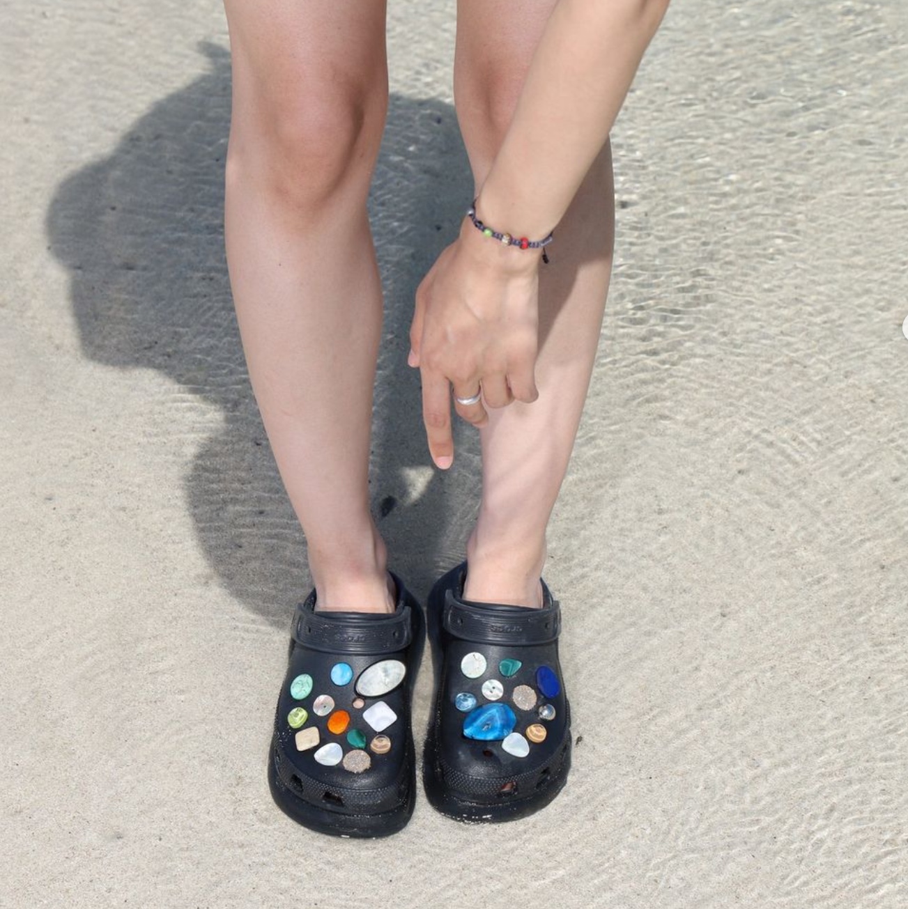 Nupip Sandy Beach Pip Set, Nupip Greenary Pip Set 착용 스타일