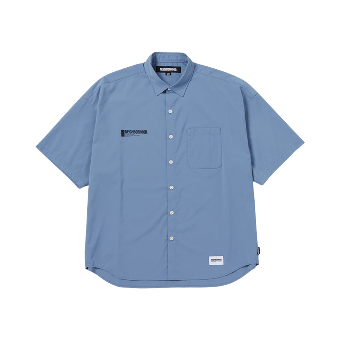 Neighborhood Over Shirt S/S Blue 상세 이미지 1