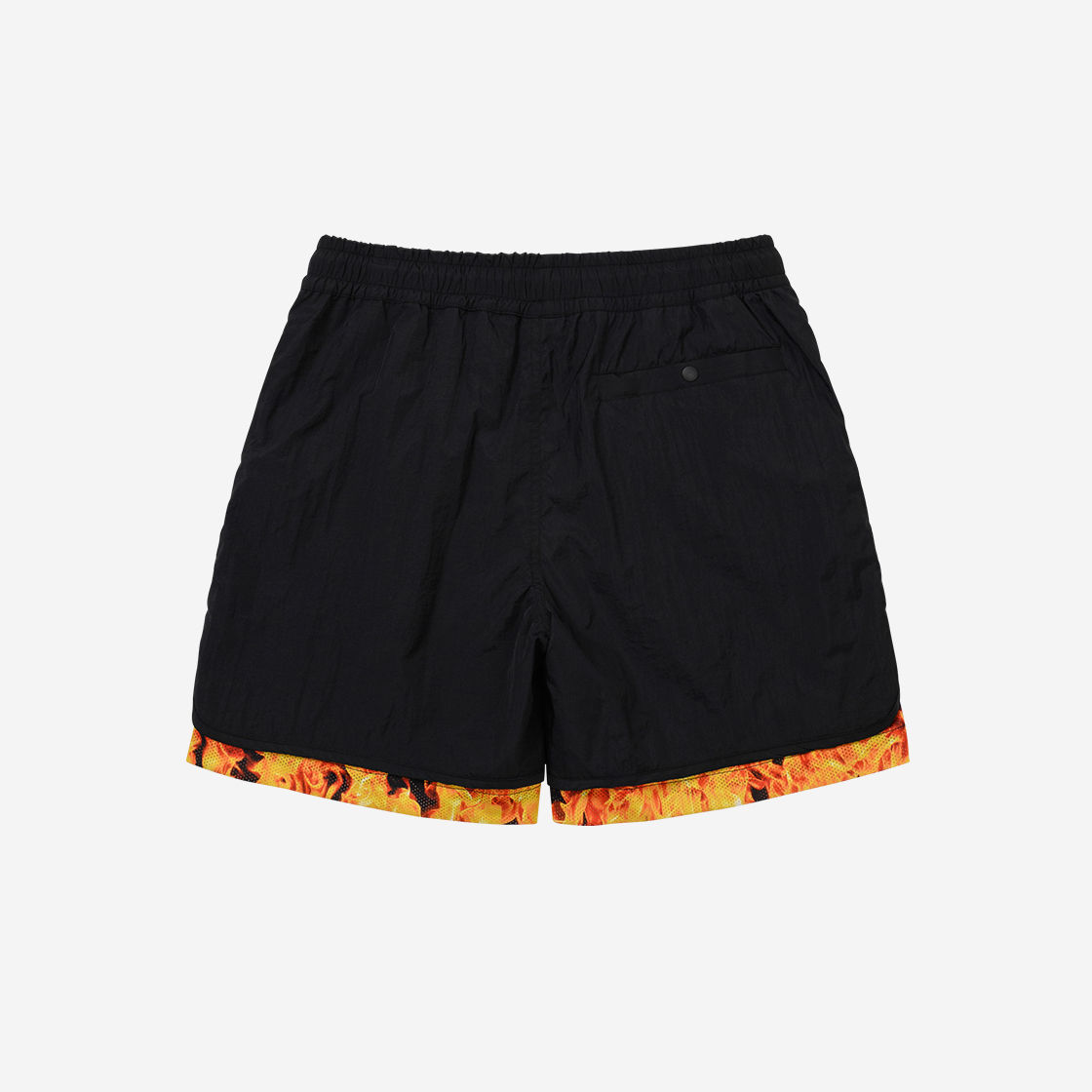 아조바이아조 DBOF 파이어 나일론 숏츠 블랙(Ajobyajo DBOF Fire Nylon Shorts Black) - 2