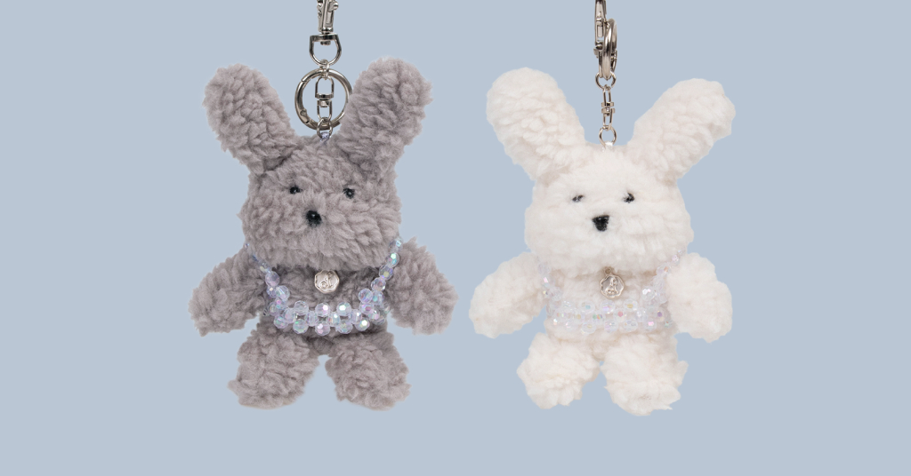 【overdue flair】[OVERDUE FLAIR x COSYMOSY]OF POODLE KEYRING 521285b71928e5c3cad768e75c9ee6