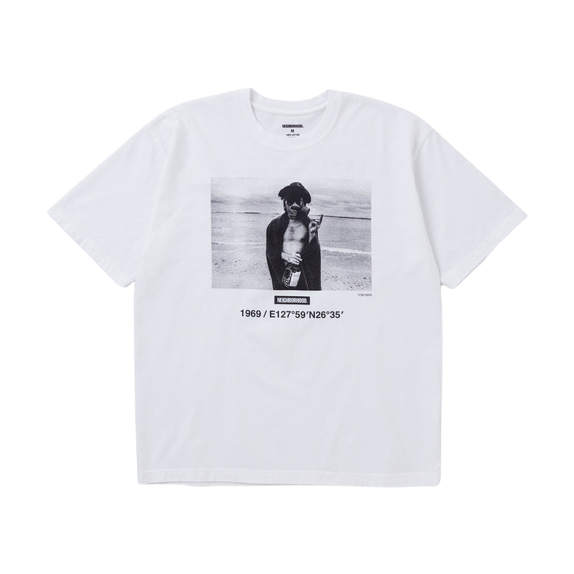 Neighborhood x Osamu Nagahama T-Shirt S/S-3 White 상세 이미지 1