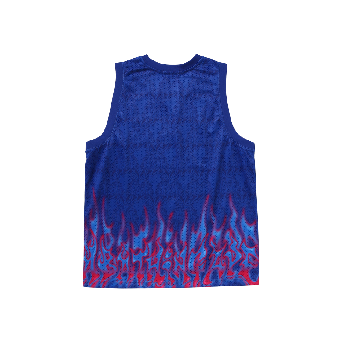 BAPE Flame Mesh Vest Blue 상세 이미지 2