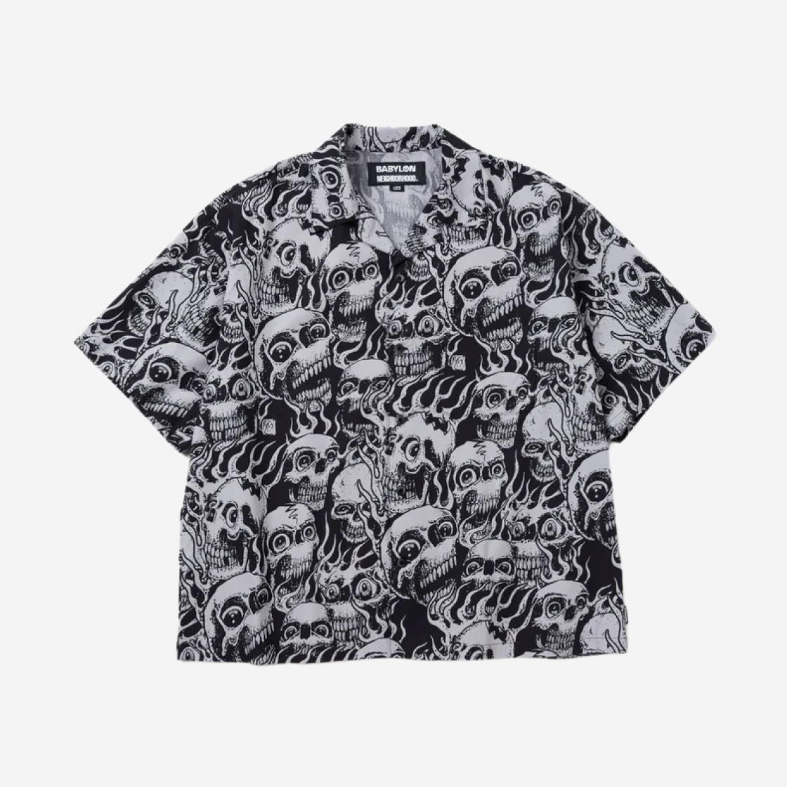 Neighborhood x Babylon Hawaiian Shirt S/S Gray 상세 이미지 1