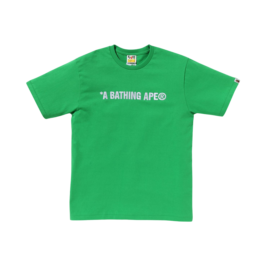 BAPE A Bathing Ape Logo T-Shirt Mint 상세 이미지 1