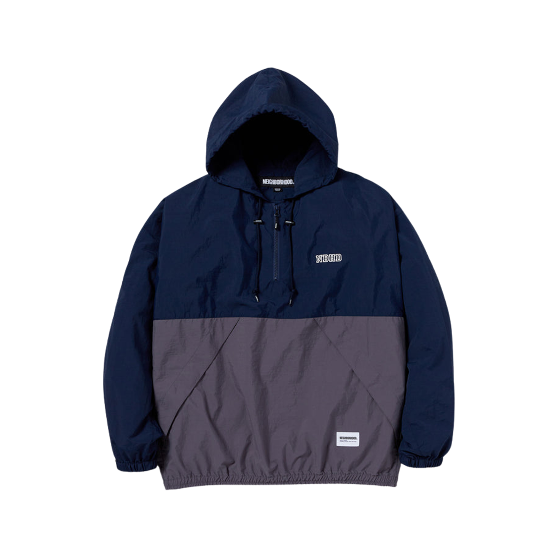 Neighborhood Bicolor Anorak Jacket Navy 상세 이미지 1