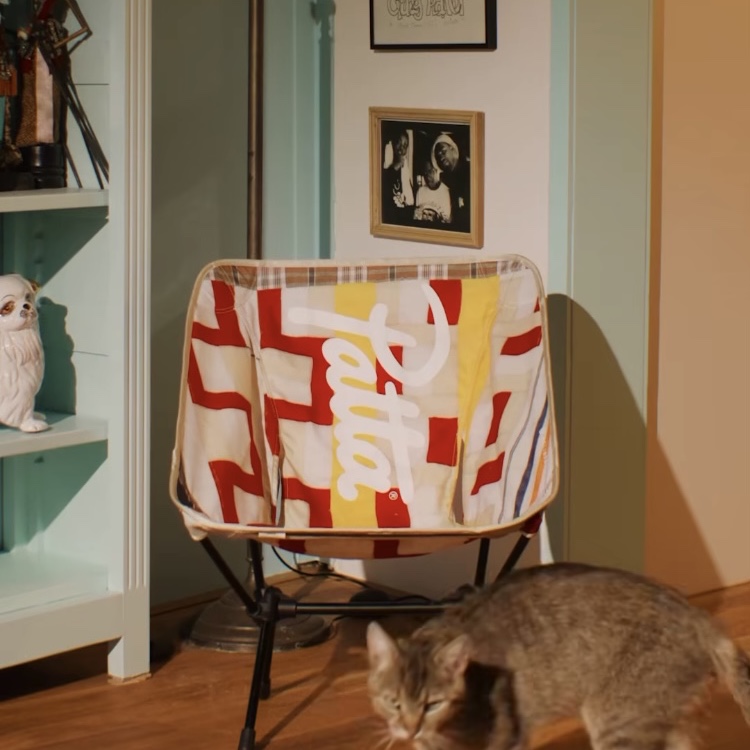 Helinox x Patta Chair One Pangi Patchwork 착용 스타일