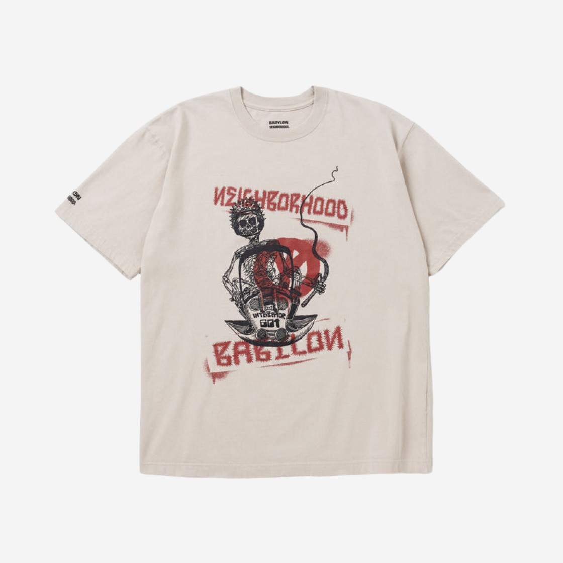 Neighborhood x Babylon T-Shirt S/S 2 Beige 상세 이미지 1