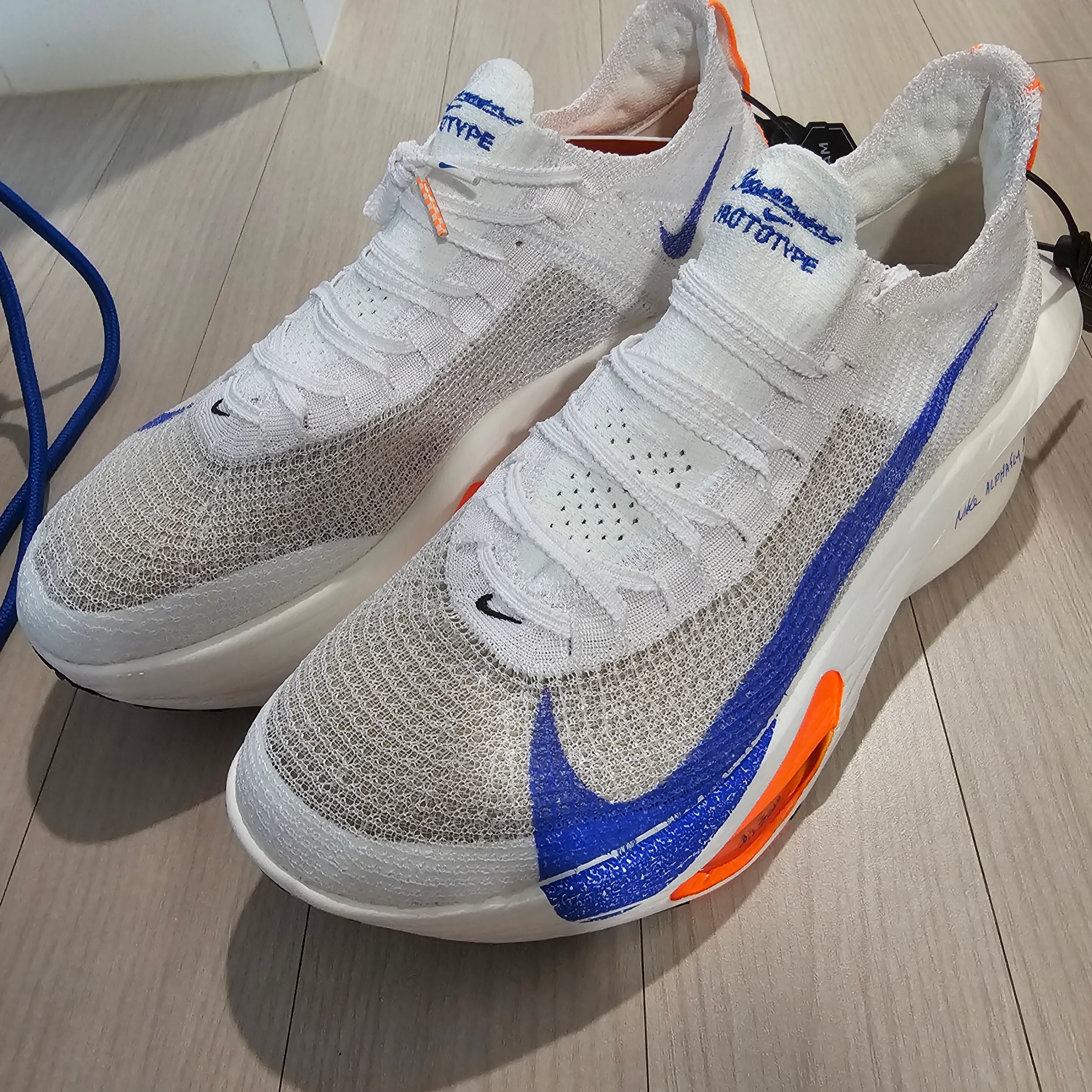 Nike Air Zoom Alphafly Next% 3 Blueprint 착용 스타일 - 3