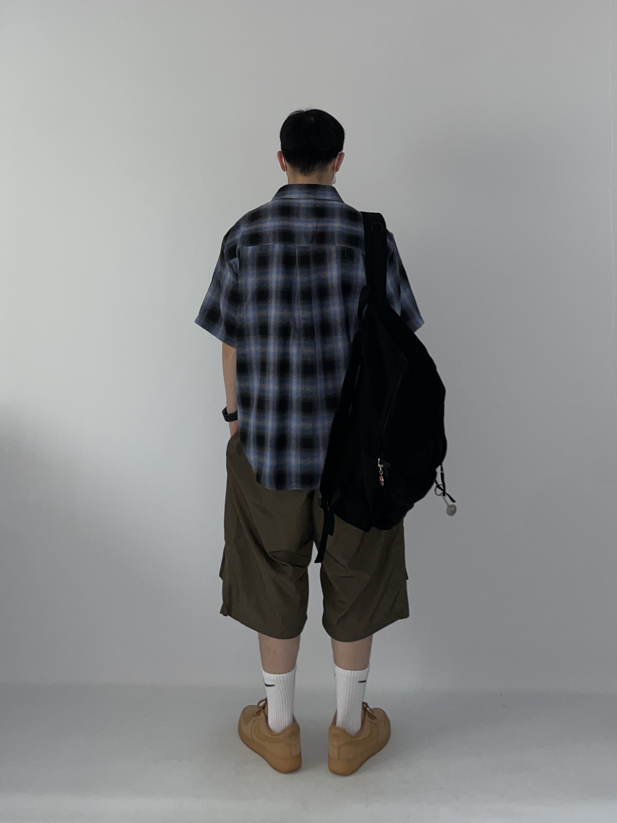 Nike Air Force 1 '07 WB Flax 착용 스타일 - 4
