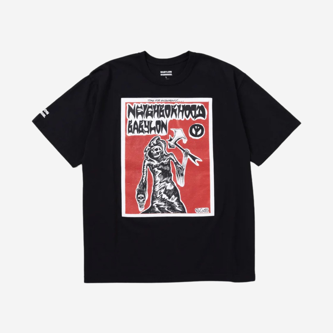 Neighborhood x Babylon T-Shirt S/S 4 Black 상세 이미지 1