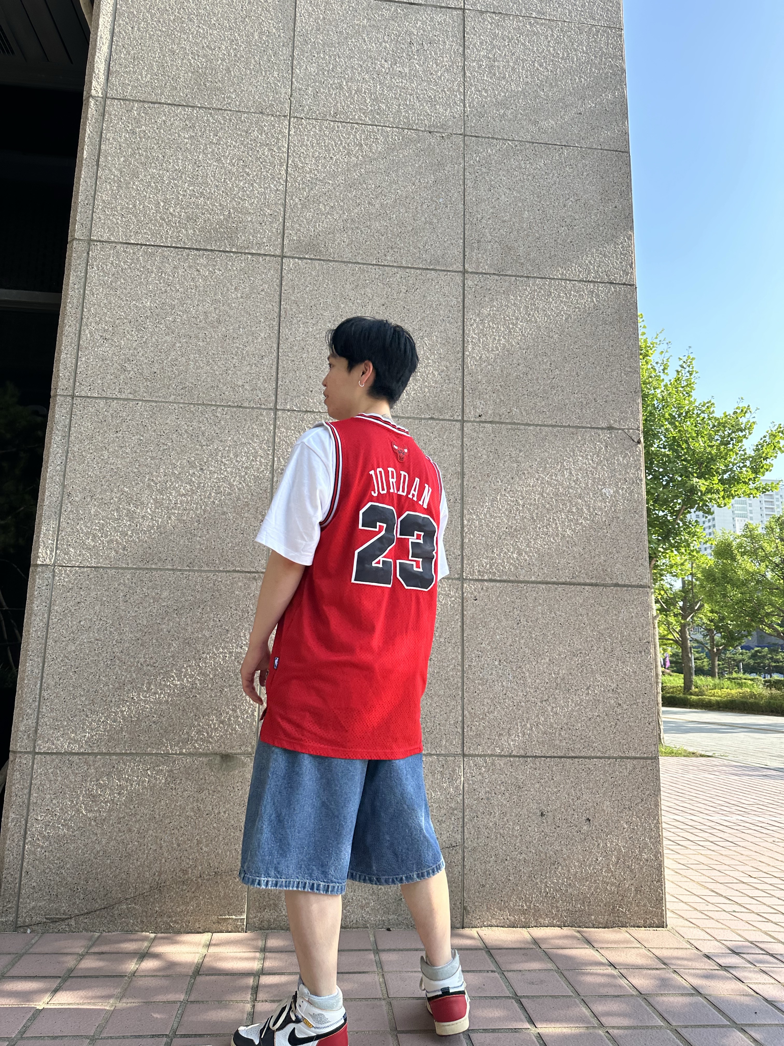 Jordan 1 x Union Retro High Black Toe 착용 스타일 - 1