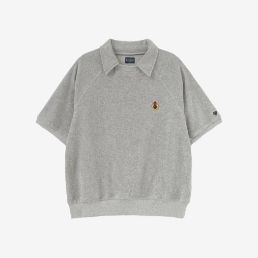 헤리티지 플로스 크레스트 20s 컴팩트 얀 티셔츠 블랙 | Heritage Floss | KREAM Heritage Floss Crest 20s Compact Yarn T-Shirt Black