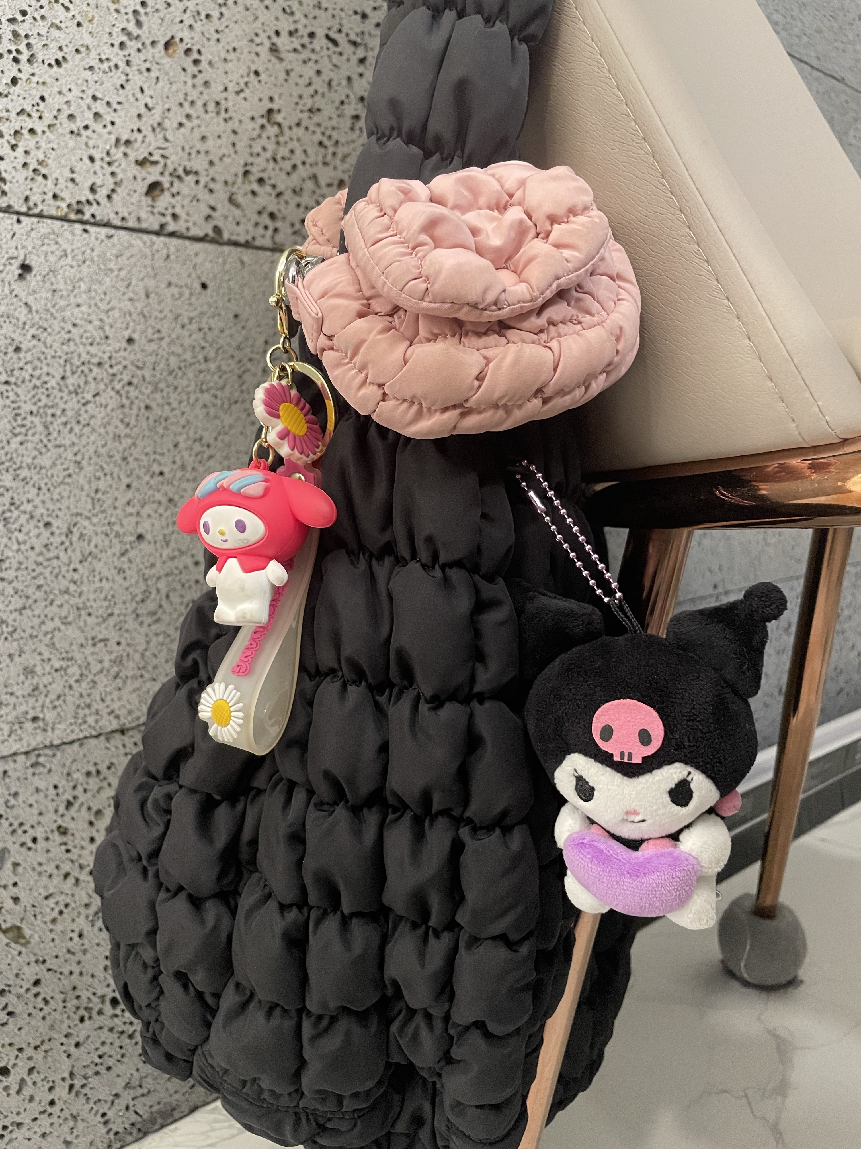 (W) Nike NSW Essential Woven Jacket Atmosphere - Asia, (W) Nike Air Force 1 '07 Low Triple Black 착용 스타일 - 3