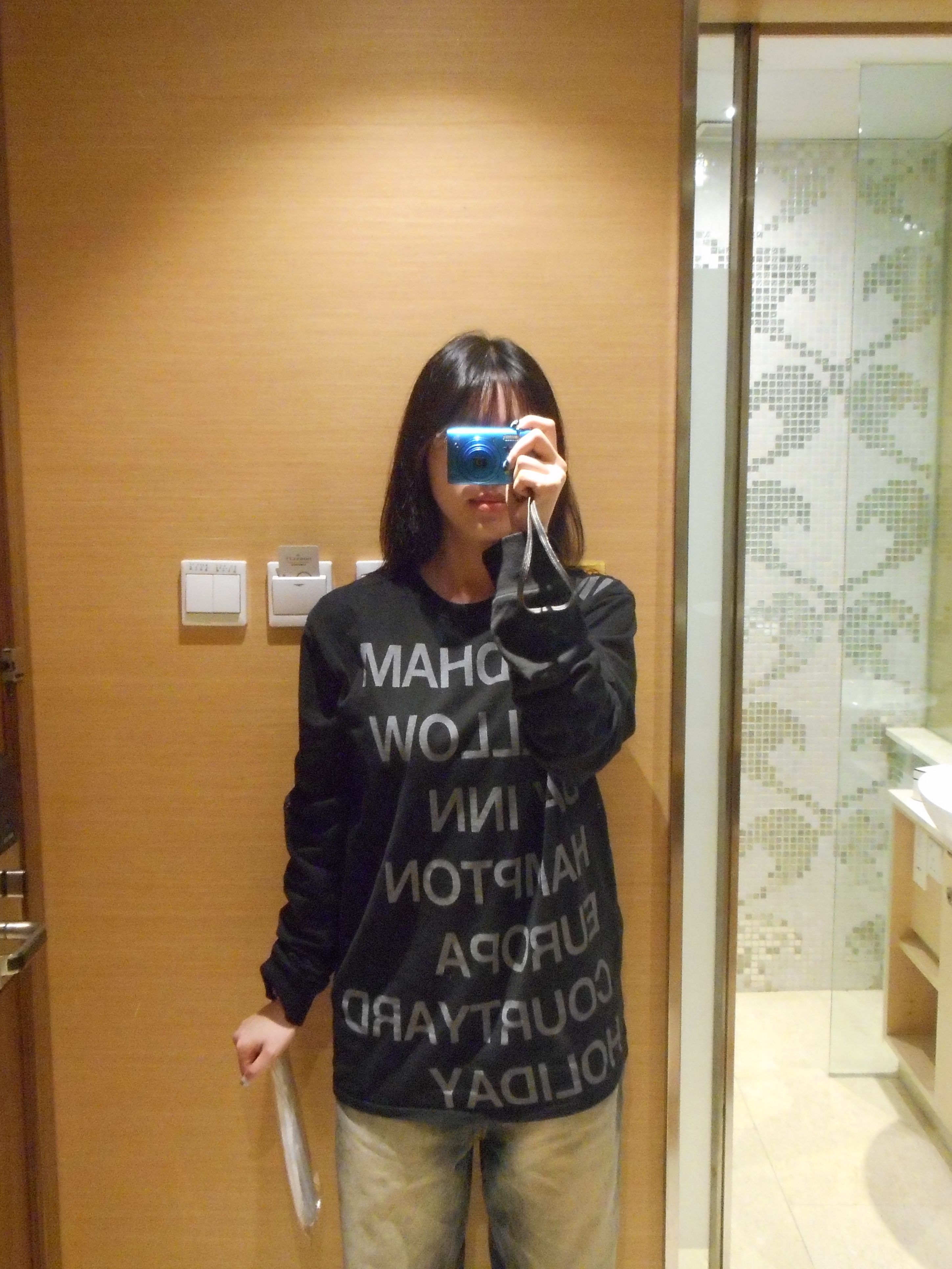 [KREAM 단독] Safarispot Highway Inn LS T-Shirt Black White, Deus Ex Machina Ortiz Denim Cap Light Blue 착용 스타일 - 3