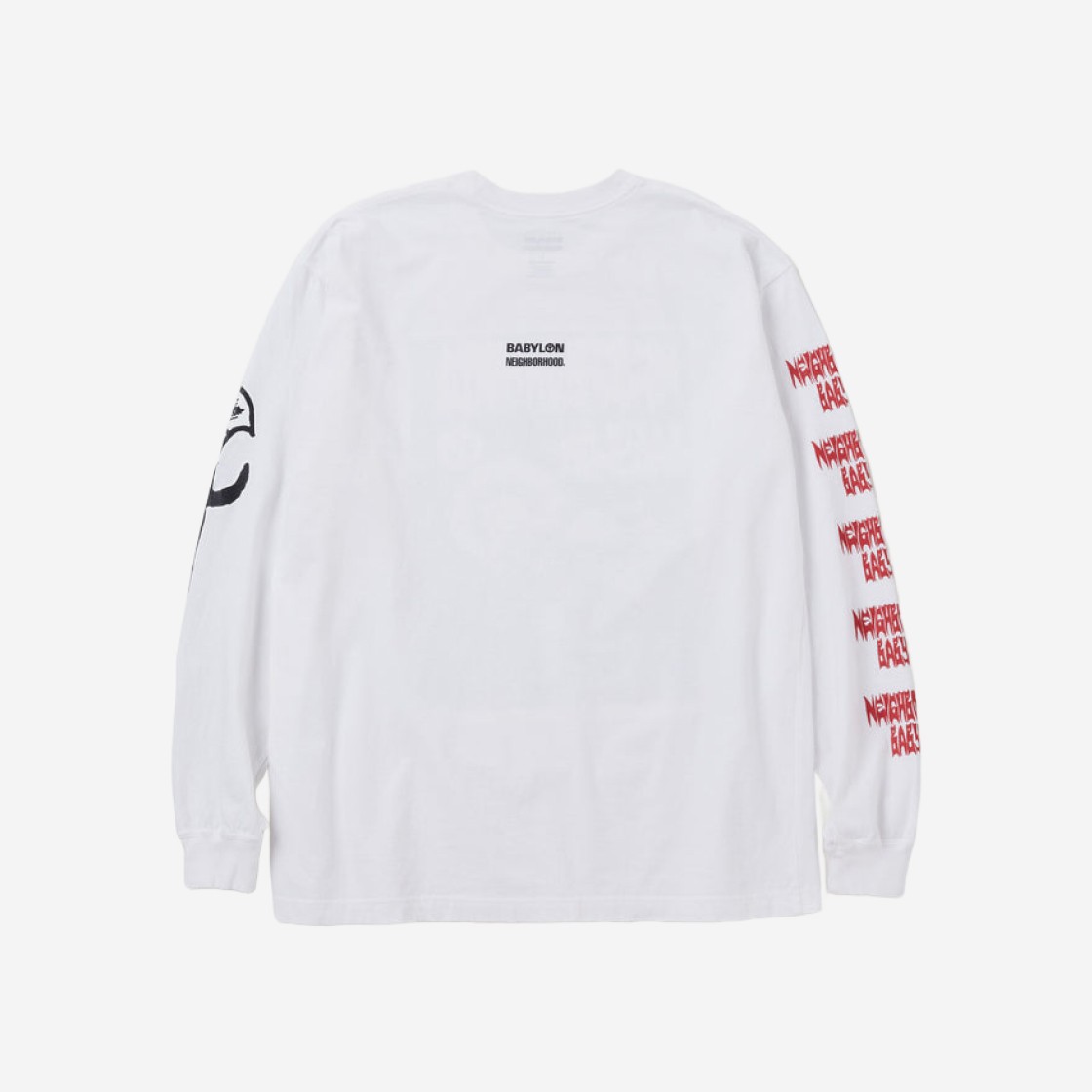 Neighborhood x Babylon T-Shirt L/S 3 White 상세 이미지 2