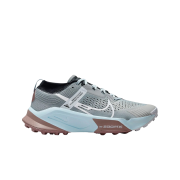 (W) Nike ZoomX Zegama Trail Light Smoke Grey Glacier Blue
