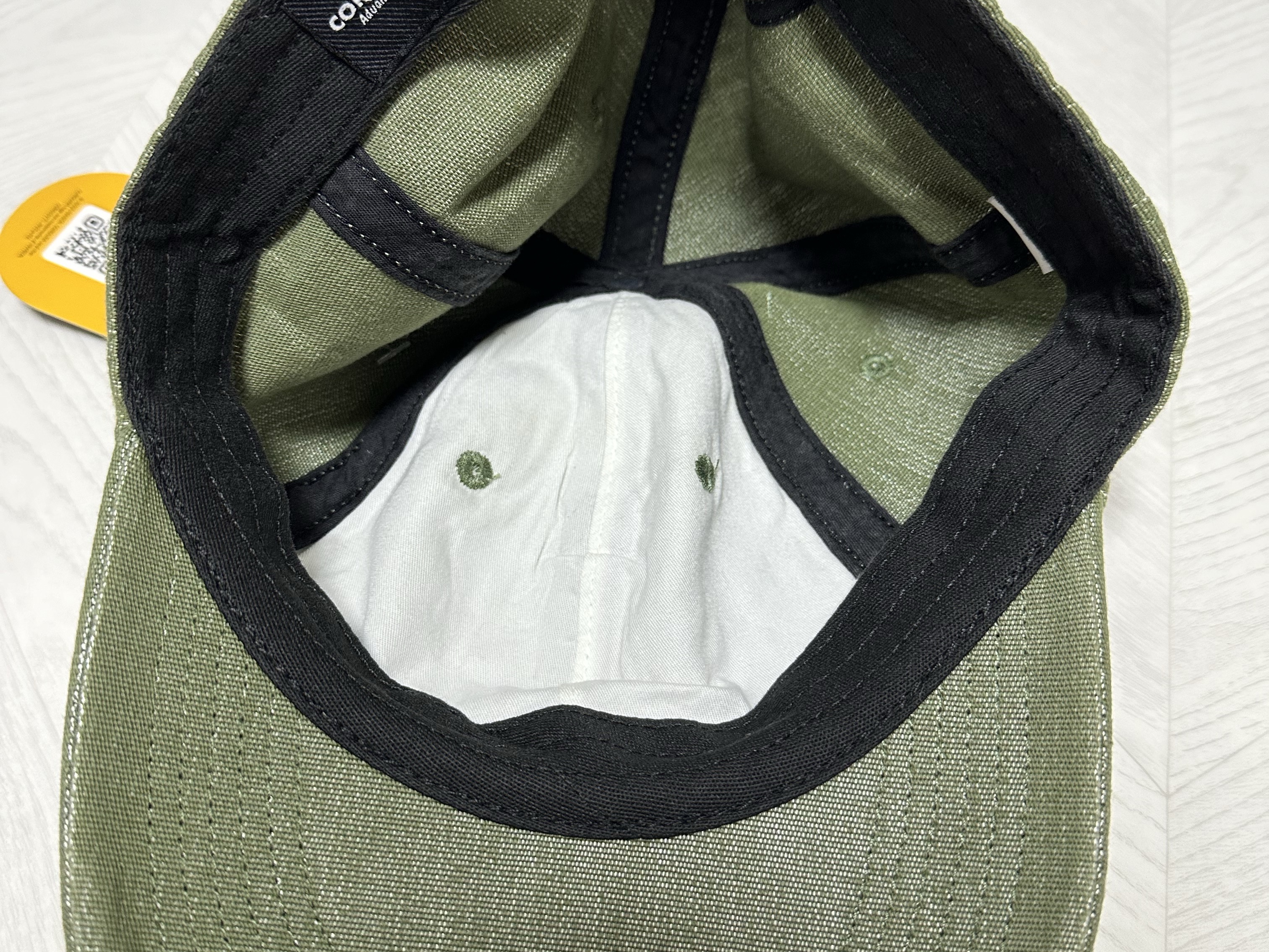 Supreme Cordura Denim Small Box 6-Panel Green - 24SS 착용 스타일 - 2