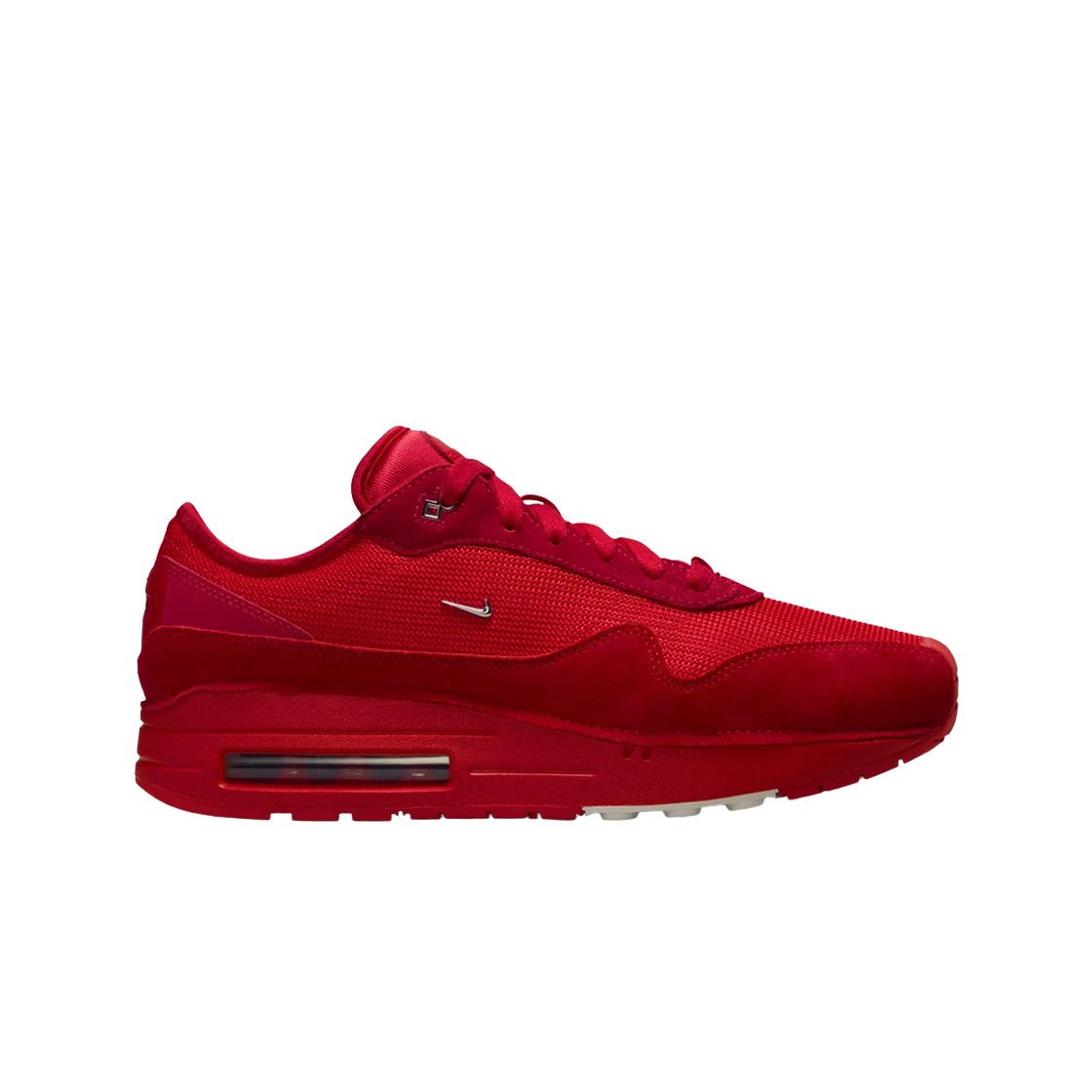 나이키 x 자크뮈스 에어맥스 1 '86 유니버시티 레드 앤 메탈릭 실버(Nike x Jacquemus Air Max 1 '86 University Red and Metallic Silver)