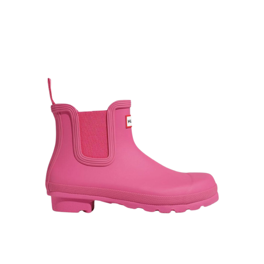 (W) Hunter Original Chelsea Boots Magenta