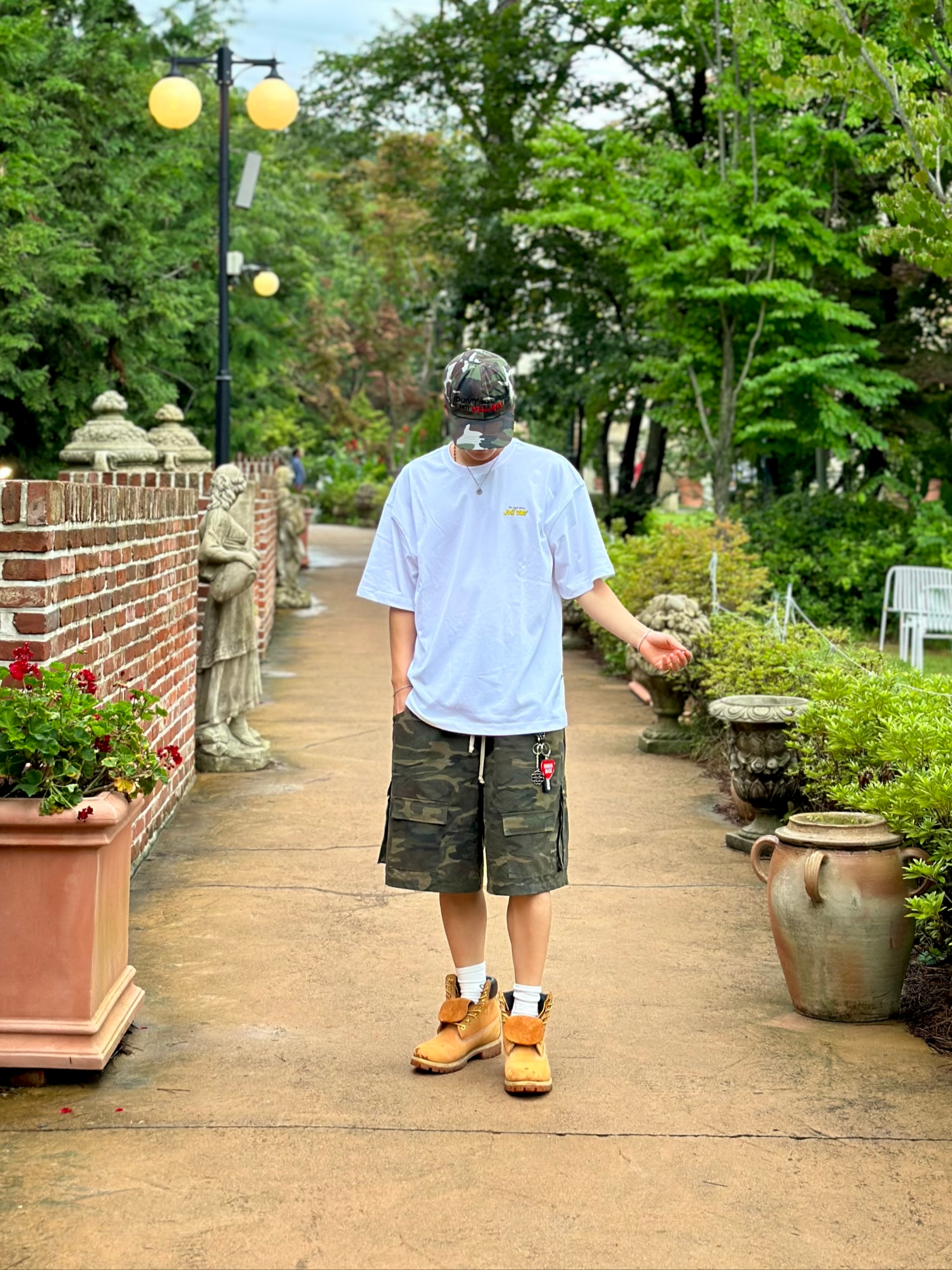 Honey Scoop House Clover Keyring Black, Supreme Ripstop Keychain Black - 24SS 착용 스타일 - 3