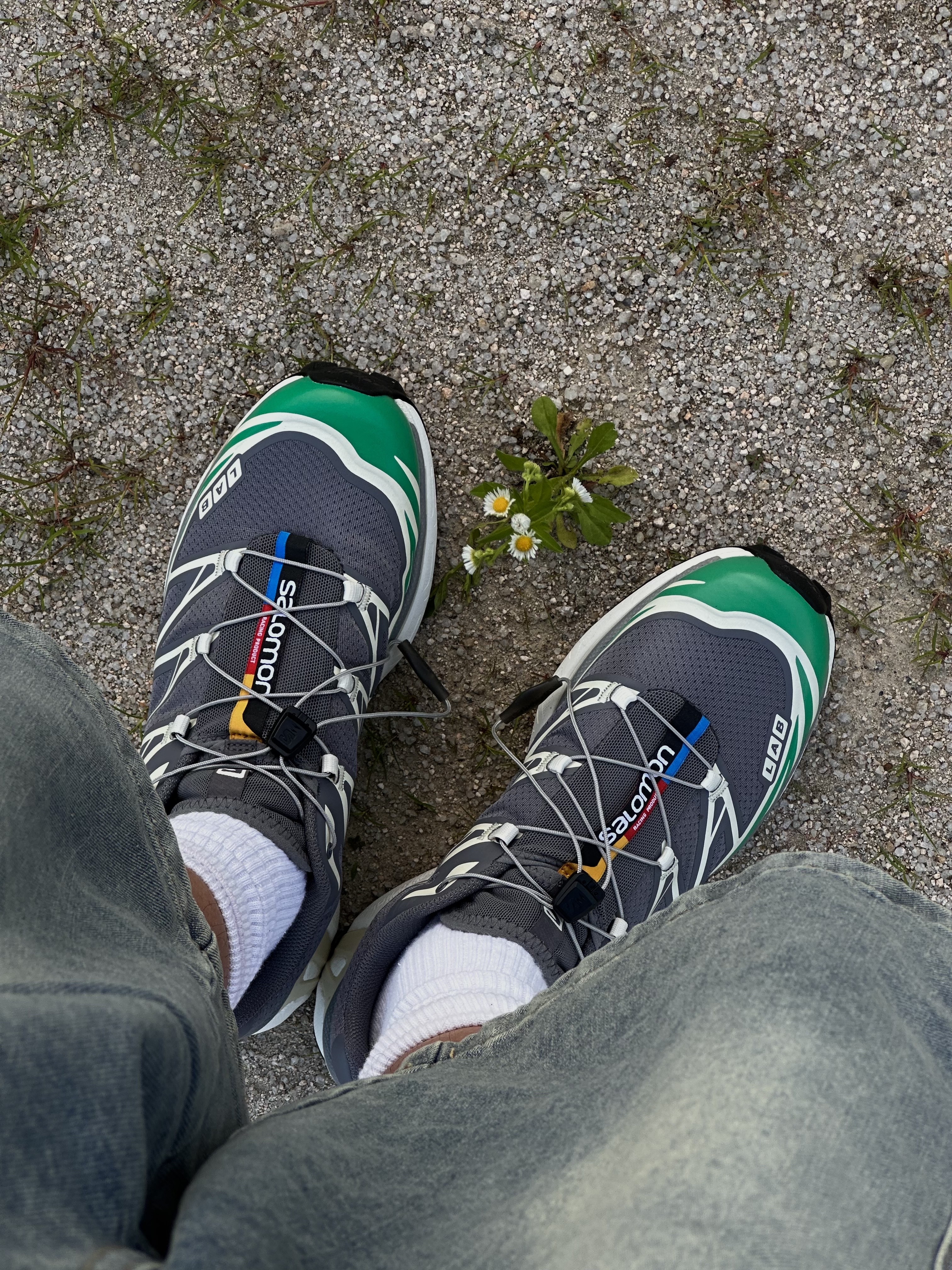 Salomon XT-6 Quiet Shade Deep Green 착용 스타일 - 7