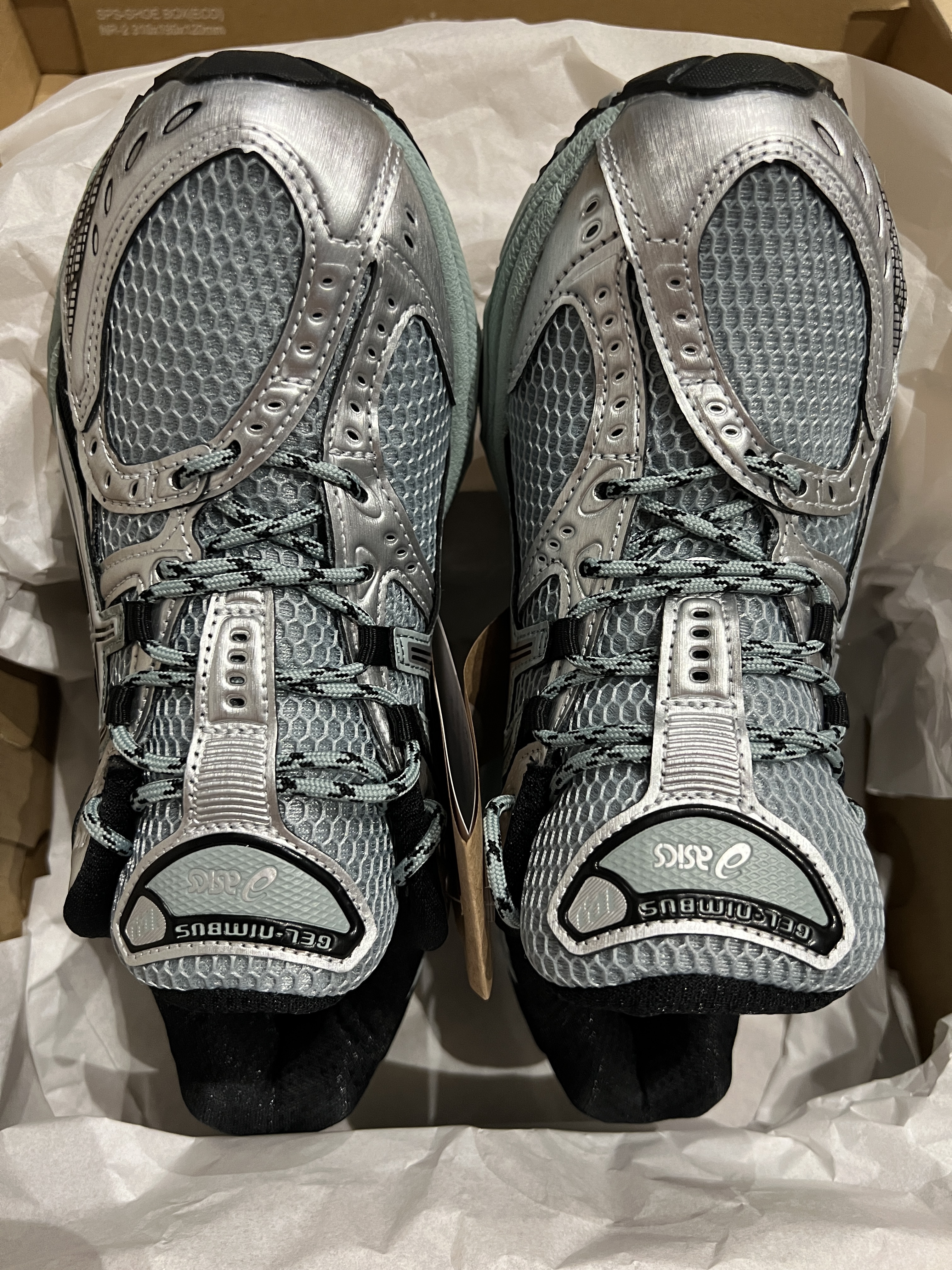 Asics Gel-Nimbus 10.1 Ocean Haze Pure Silver 착용 스타일 - 4