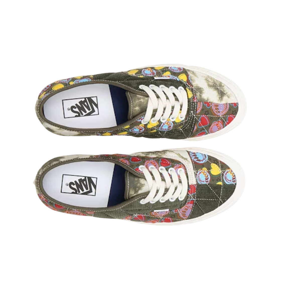 반스 어센틱 44 DX 포지티비티 패치워크 그레이프 리프(Vans Authentic 44 DX Positivity Patchwork Grape Leaf) - 2