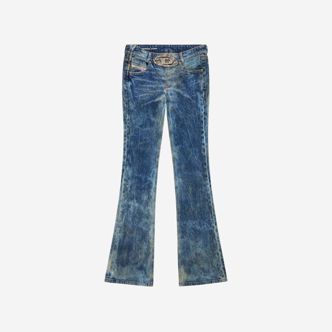 (W) Diesel Bootcut and Flare Jeans 1969 D-Ebbey Opgal Dark Blue 상세 이미지 1