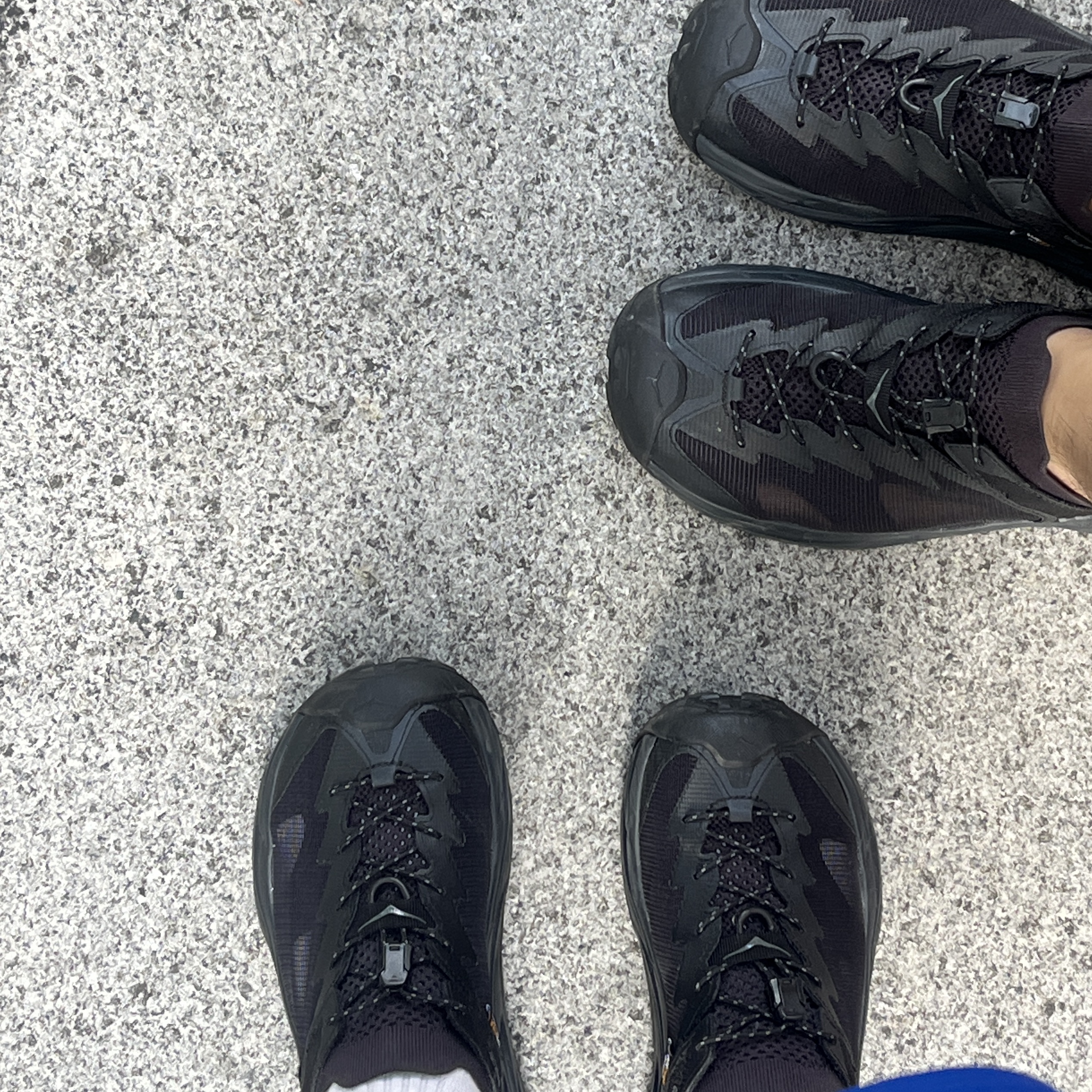 (W) Hoka Hopara 2 Black, Hoka Hopara 2 Black 착용 스타일