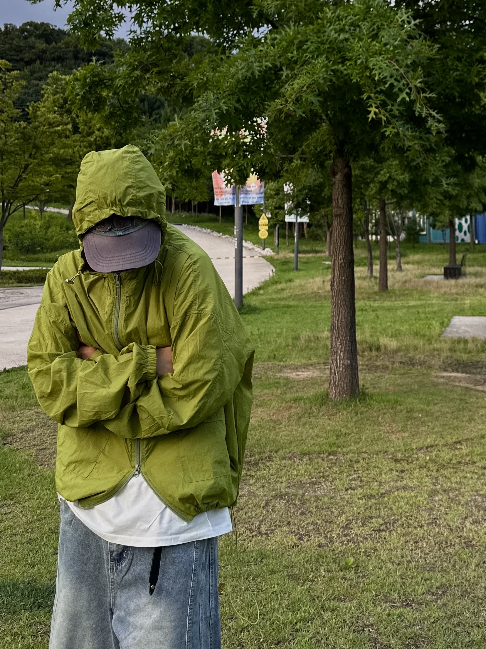 Salomon XT-6 Quiet Shade Deep Green 착용 스타일 - 5