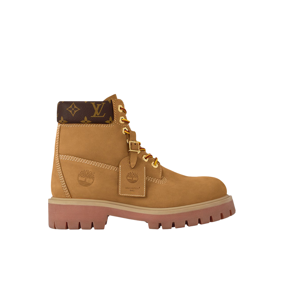 Louis Vuitton x Timberland Ankle Boot Beige 상세 이미지 1