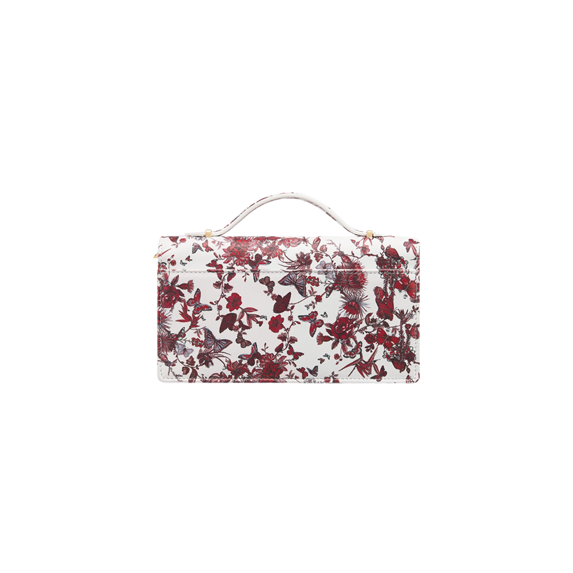 Dior Miss Dior Mini Bag White Red Le Coeurs Papillons Print 상세 이미지 3