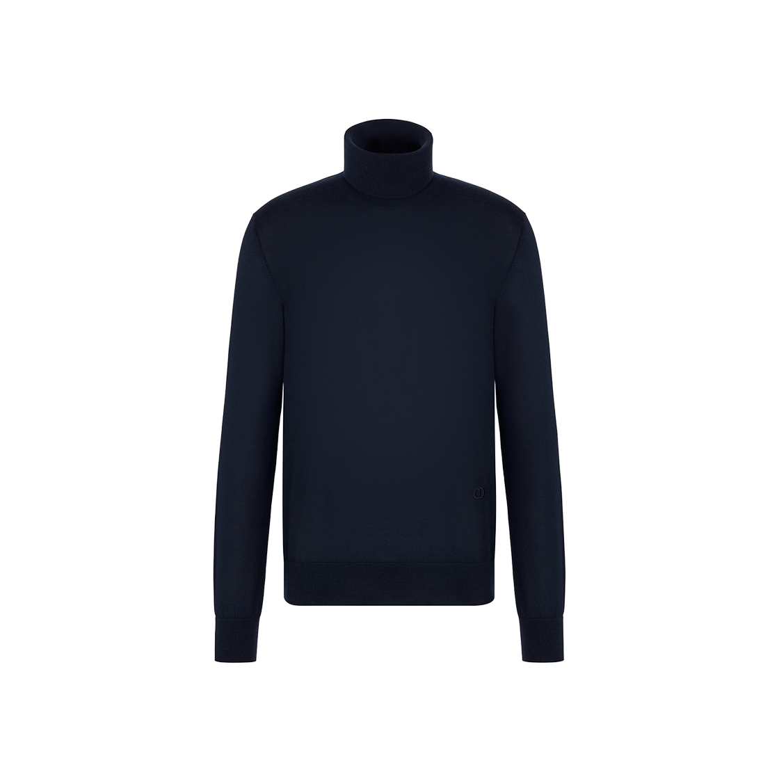 Dior CD Icon Turtleneck Sweater Navy Blue Cashmere Jersey 상세 이미지 1