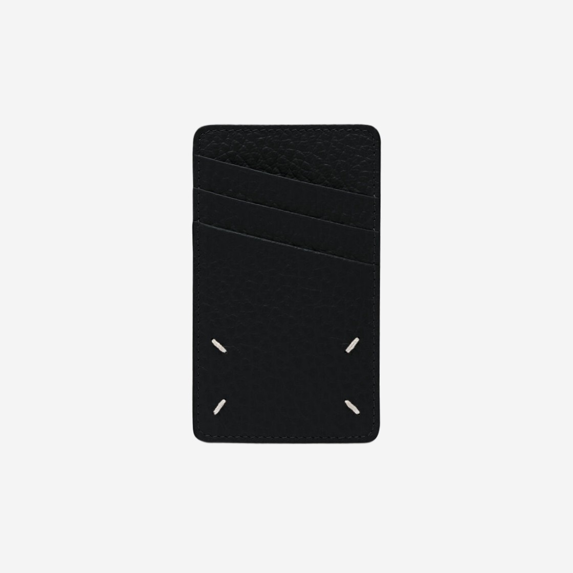 Maison Margiela Four Stitches Card Holder Black 상세 이미지 1