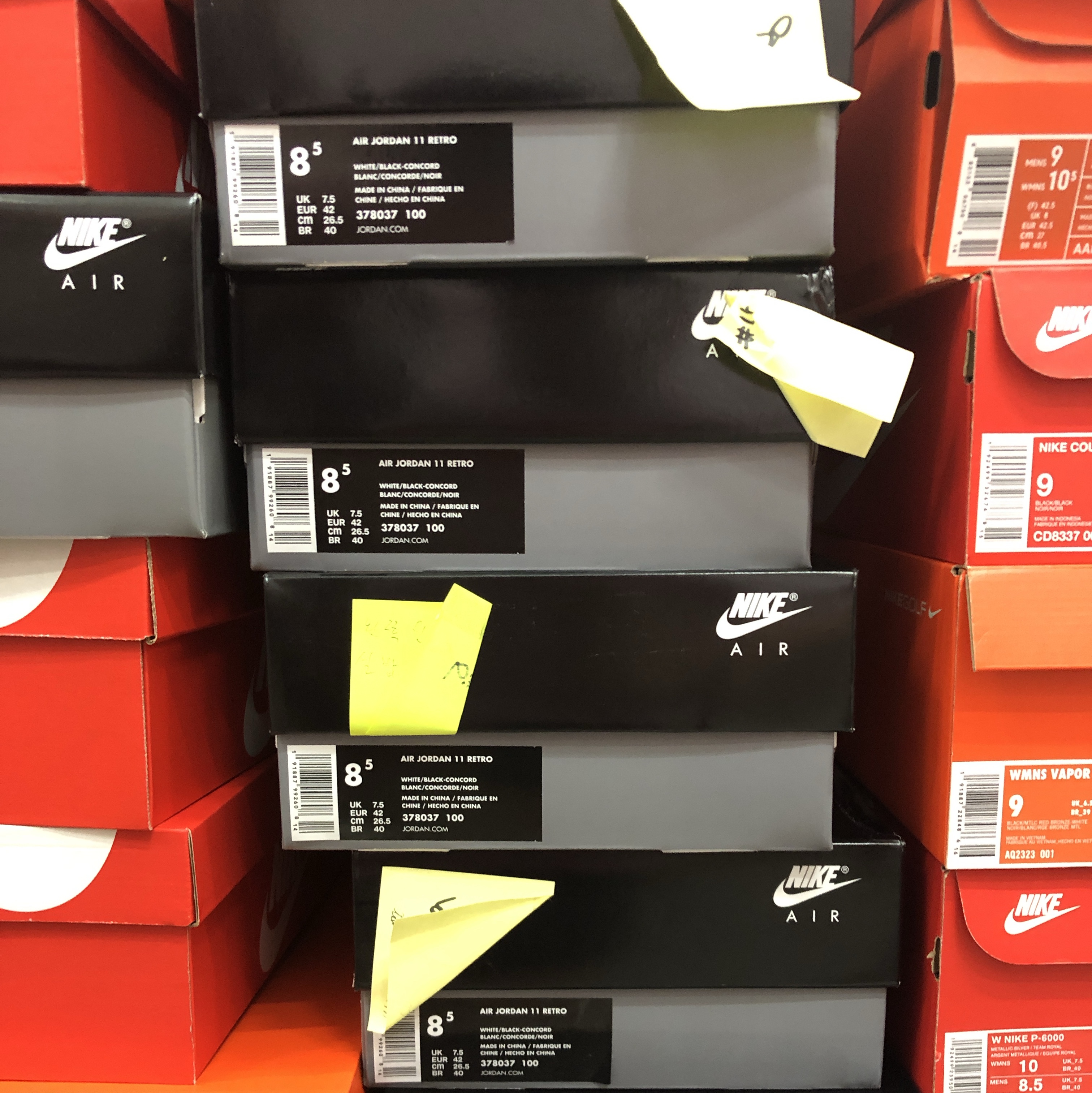 (PS) Jordan 11 Retro Concord 2018, Jordan 11 Retro Concord 2018 착용 스타일