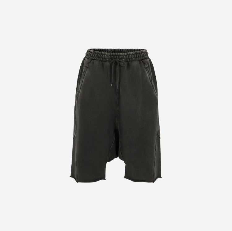 Entire Studios Heavy Drop Short Washed Black - 24FW 착용 스타일 - 3