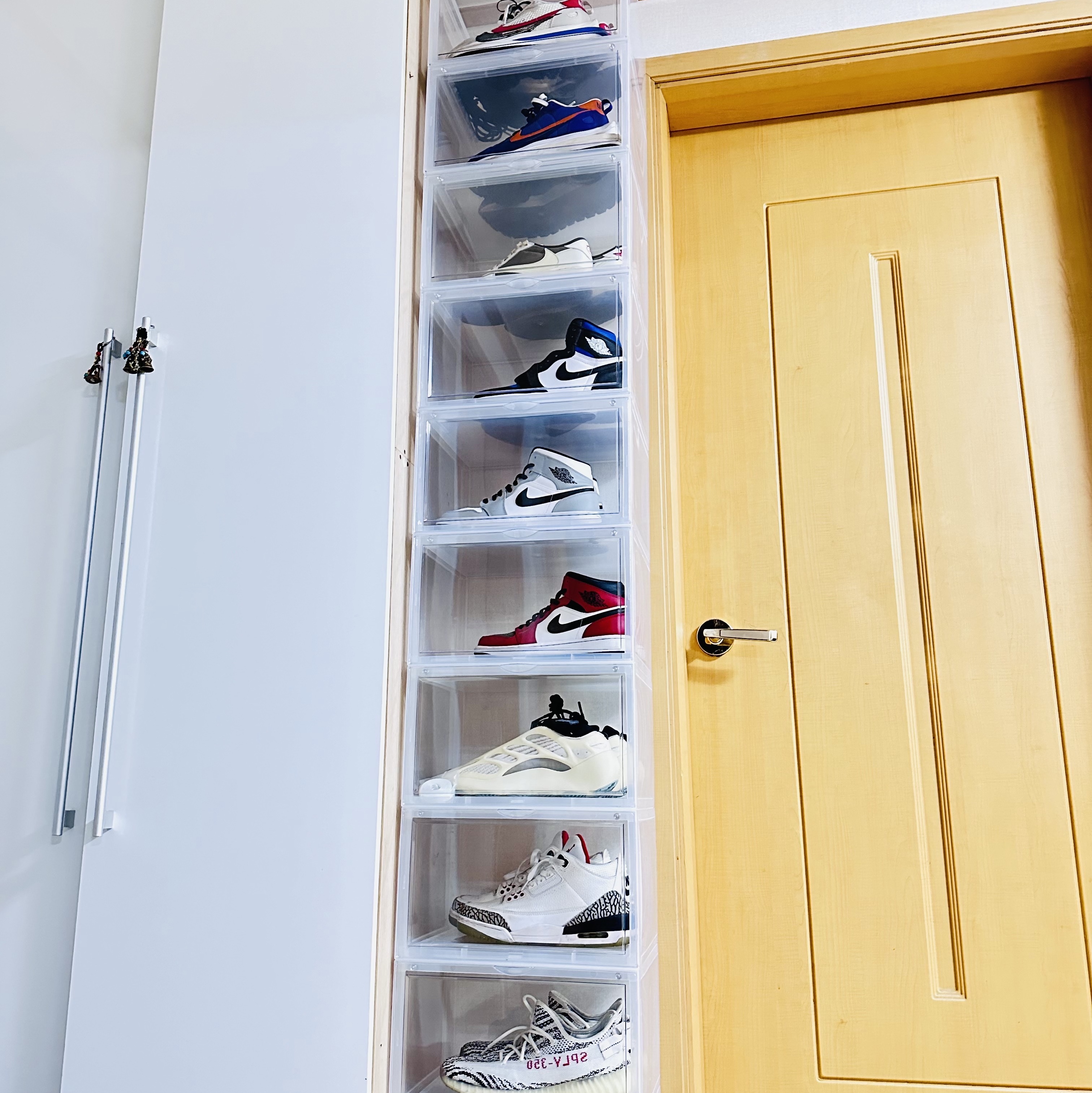 Nike x Sacai VaporWaffle Royal Fuchsia, Nike x Sacai VaporWaffle Dark Iris 착용 스타일