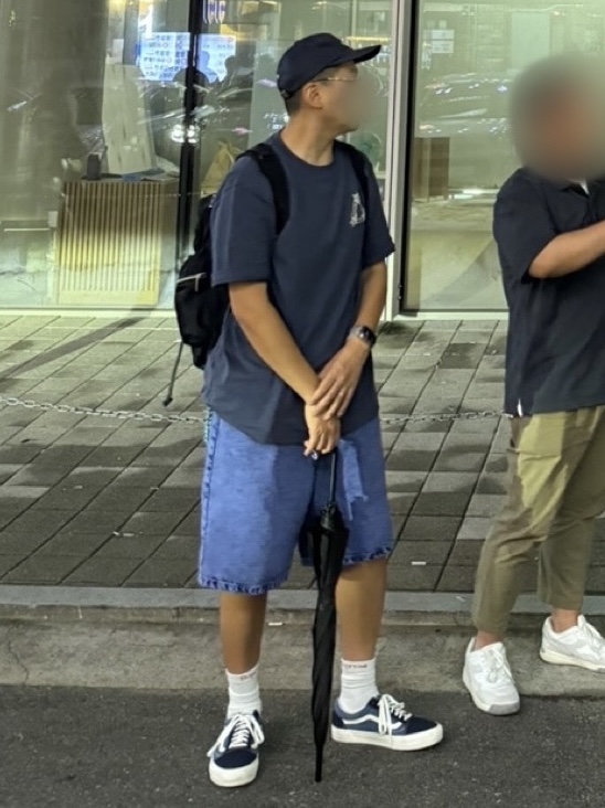 Palace Tri-OG T-Shirt Navy - 24SS, Apple Watch Ultra 2 49mm Titanium Case with Ocean Band Orange (Korean Ver.) 착용 스타일