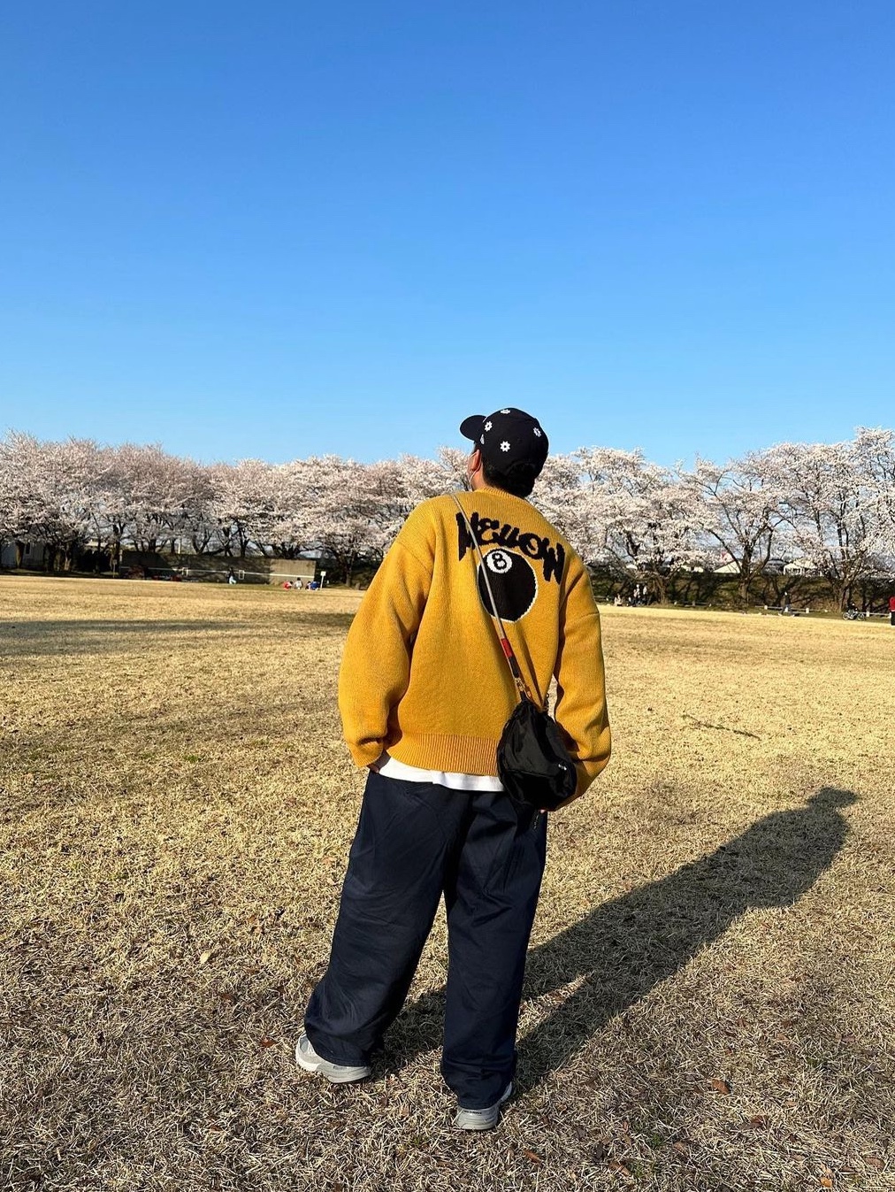 NICK GEAR 3D Flower Cap Black (Black Badge), NICK GEAR 3D Flower Cap Navy (Navy Badge) 착용 스타일