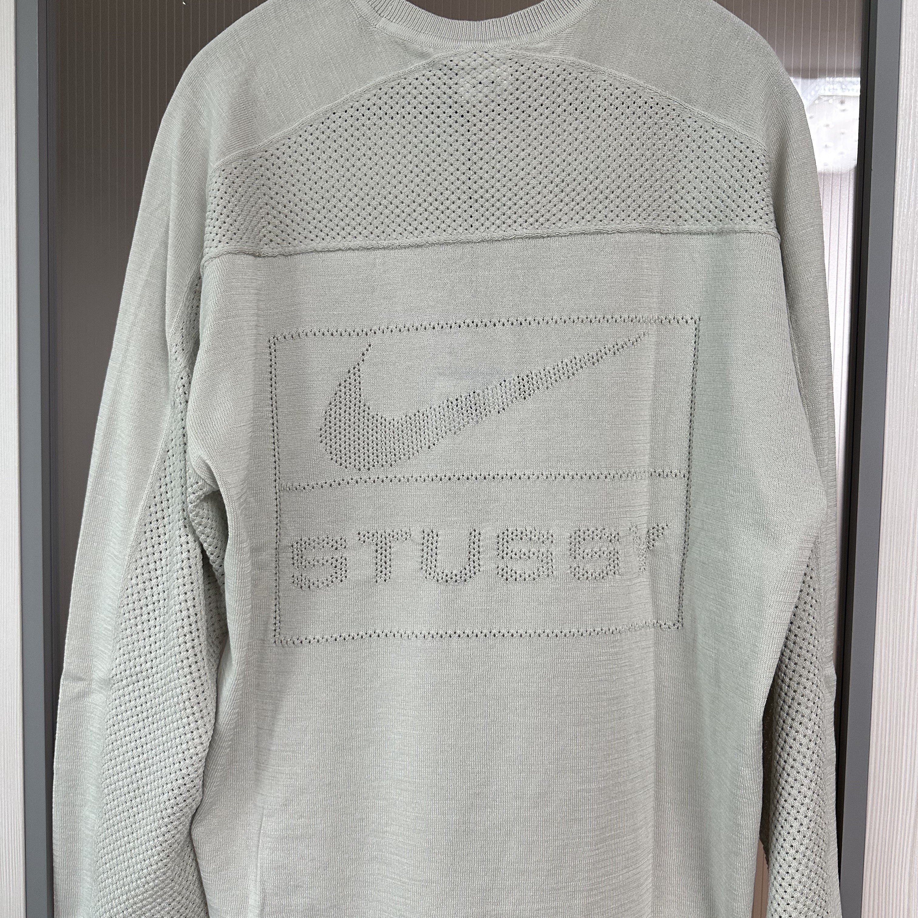 Nike x Stussy L/S Jersey Light Bone (HF3898-072) 착용 스타일