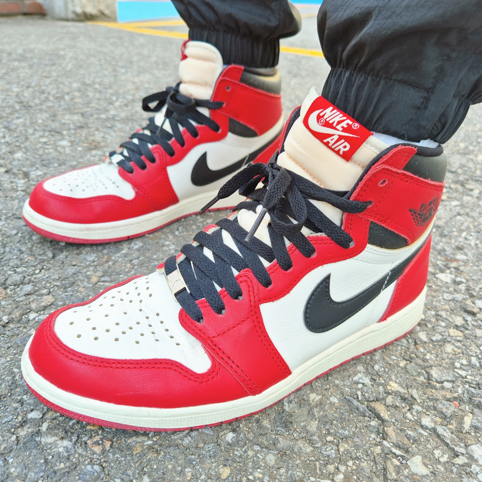 Jordan 1 Retro High Game Royal, Jordan 1 Retro High OG Defiant SB NYC to Paris 착용 스타일 - 4