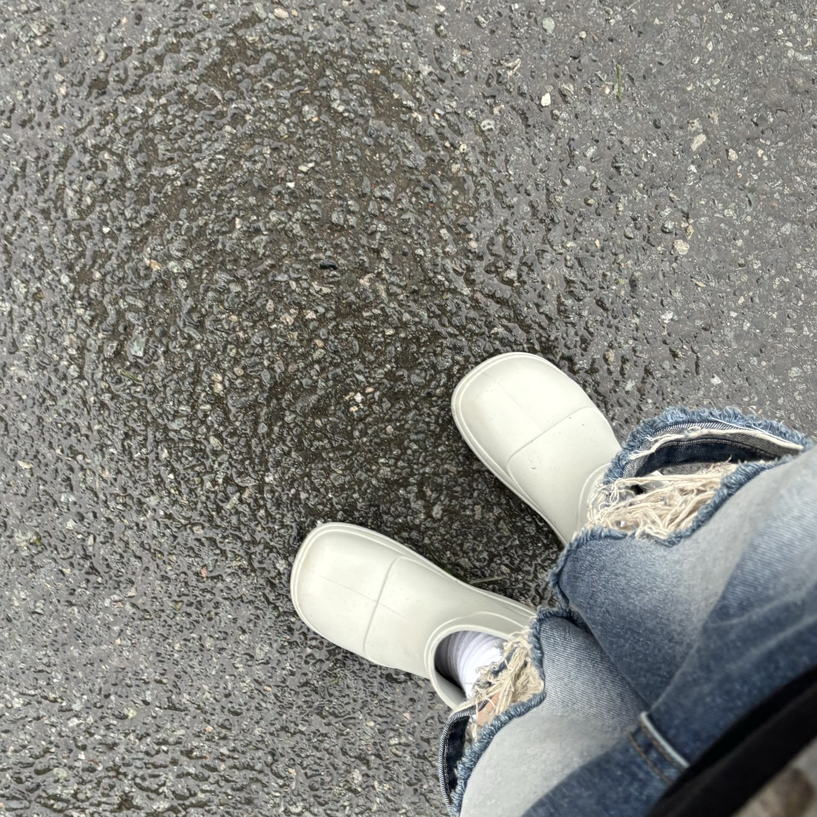 (W) Rockfishweatherwear Hayden Boots Sage 착용 스타일