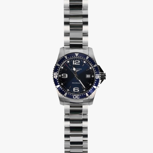 Longines Hydroconquest Quartz 41mm Stainless Steel Sunray Blue